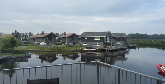 Ploggen 15 Juli 2015: Joure, Sneek en op Visite uitzicht huisje 413 Landal Sneekermeer