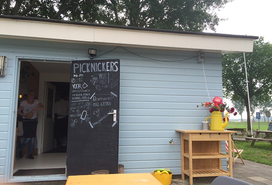 Ploggen 17 Juli 2015: Grou en Wandelen bij Sneekermeer Picknickers