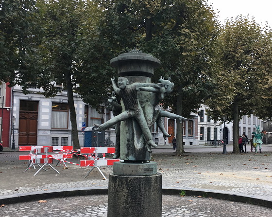 Ploggen 27 Oktober 2016: Dagje Maastricht fontein 